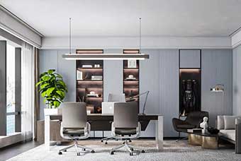 儋州轻奢风格-书房