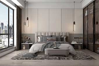 儋州现代风格-卧室