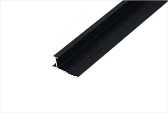 儋州航空纤维墙咔铝合金中条（哑黑氧化）