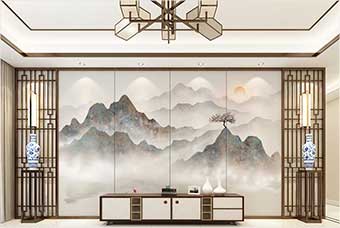 儋州森佰汇航空纤维（山水画系列）